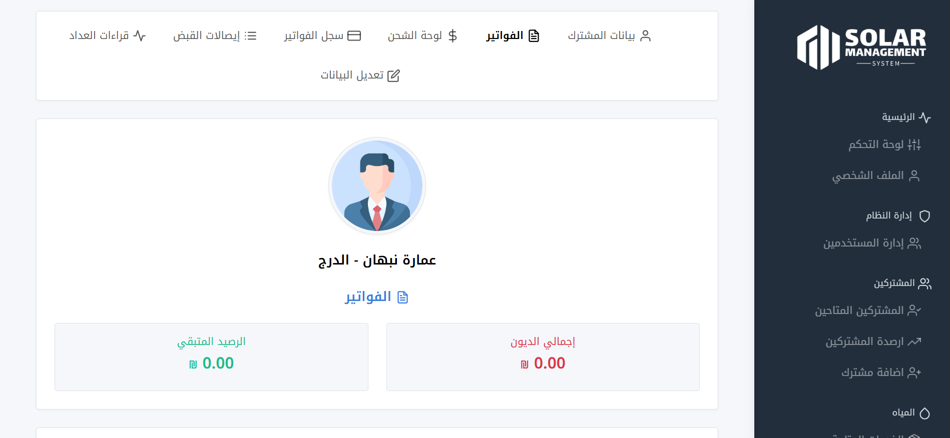 Solar Management System